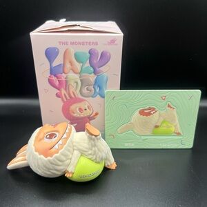 Labubu The Monsters Lazy Yoga Toy in Lay Down